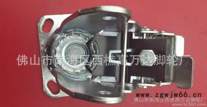 销售 **6厘5寸全刹支架 万向轮重型脚轮支架脚轮带刹车