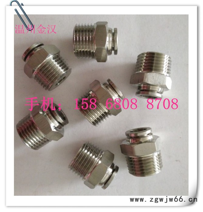 不锈钢气动快插螺纹旋转三通PB三通气动元件接头 快速气管三通图4