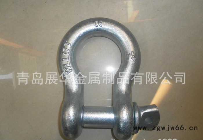 船用五金配件 4倍拉力美式模锻209 D型卸扣