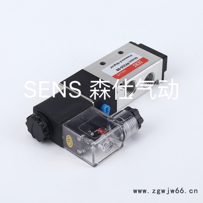 森仕4V210-08 电磁阀 气动元件 换向阀 4V310-10/4V410-15图6