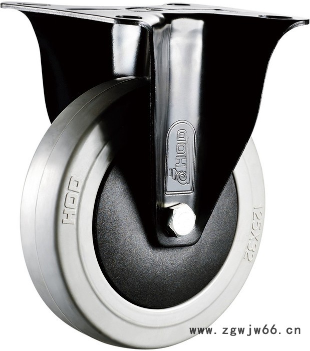 【厚德脚轮】HOD T1款 万向轮 PU轮 工业脚轮 4“ 5”图2