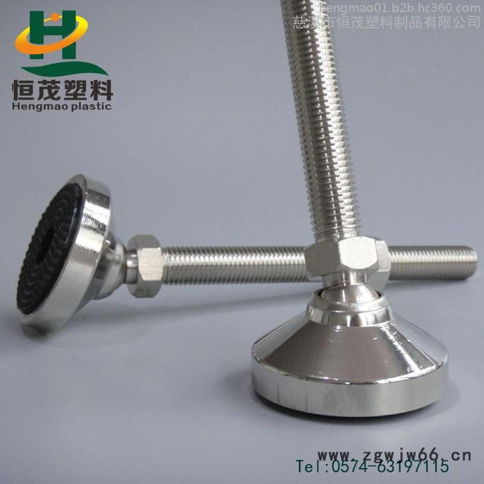 恒茂脚轮/万向轮输送机调节脚/水平机械支撑底脚图4