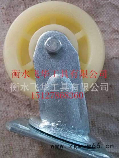 批量生产胶轮 聚氨酯脚轮 尼龙轮  工业万向轮图2