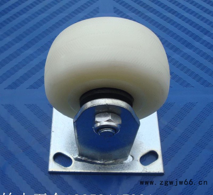 重型4寸纯尼龙定向轮.万向轮尼龙轮脚轮轮子滑轮工业轮平板车轮图3