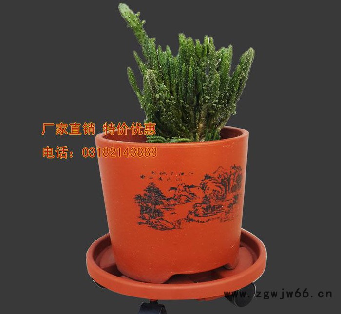 【】卉馨万向轮可移动结实耐用塑料花盆托盘图2