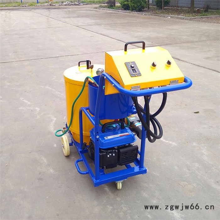 小型沥青灌缝机，手推式小型沥青灌缝机，用于混凝土沥青道路裂缝修补万向轮针对不规格裂缝图3