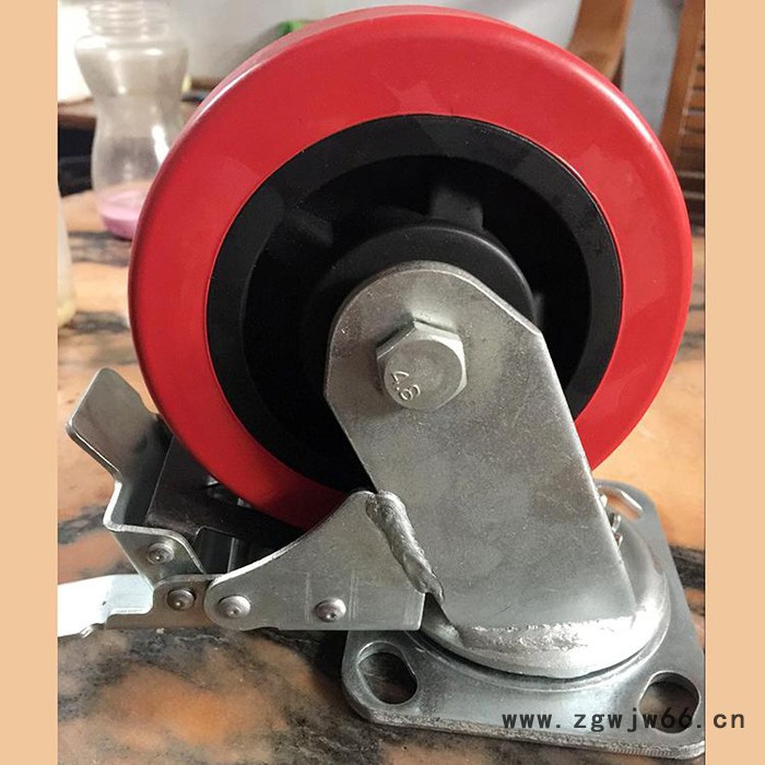 ** 5寸全球刹车万向轮   刹车万向轮  全球刹车万向轮图3