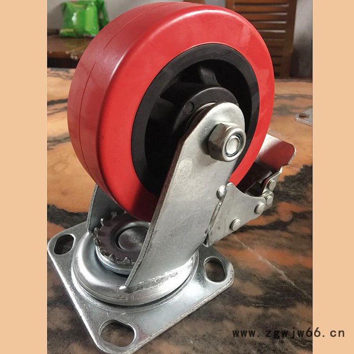 ** 5寸全球刹车万向轮   刹车万向轮  全球刹车万向轮图2