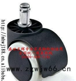 直销 PU万向轮 螺丝万向轮 家具脚轮 尼龙万向轮 大班轮图3