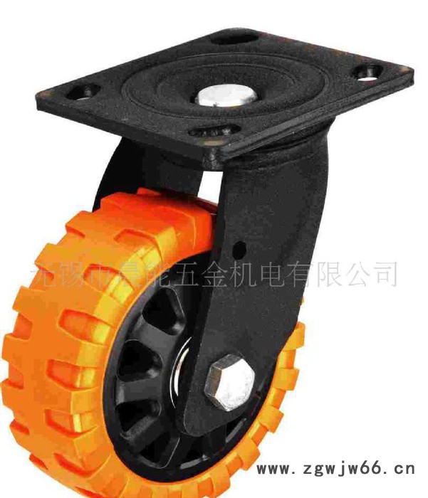 向荣重型防滑聚氨酯万向轮/脚轮 4-8寸图3