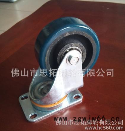 专业生产3寸铁芯聚氨酯万向轮 ，直径75MM图5