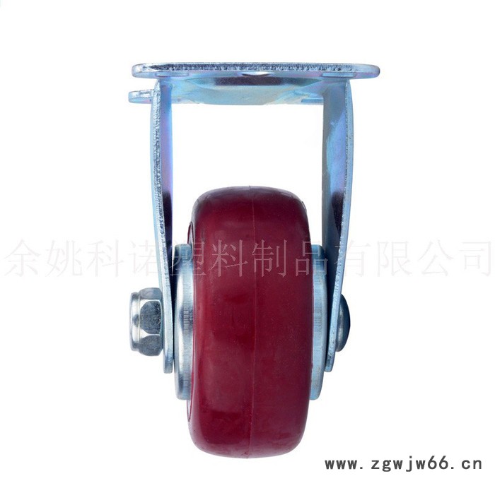 科诺 万向脚轮 各种尼龙脚轮 带刹车脚轮 PU万向轮厂家图3