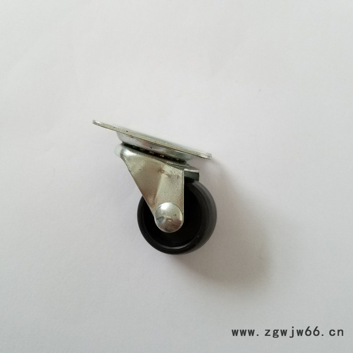 供应1寸橱柜移动脚轮  电视柜万向轮子 家具万向脚轮图2