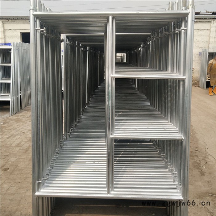 超畅现货供应 移动镀锌脚手架 万向轮移动脚手架 钢管脚手架 电工线路安装1.7m70斤脚手架子 服务贴心图4