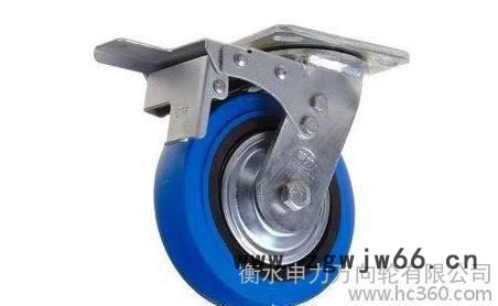 重型脚轮,弹力人造胶万向轮,牌重型脚轮,人造胶万向轮,弹力万向轮图3