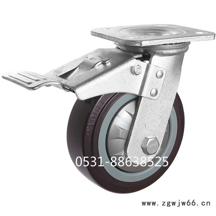 供应60*90-120脚轮 万向轮 平板车 轮子 脚轮万向轮图5