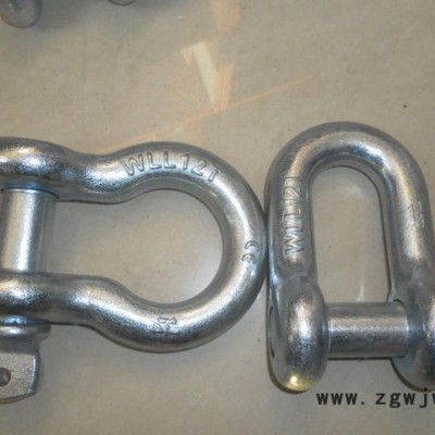 船用五金配件美式日式锻造（G210))弓形 D形 卸扣