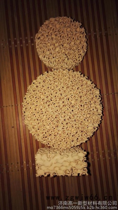 氧化锆陶瓷过滤片，耐温1760，泡沫陶瓷过滤器，铸造不锈钢，合金钢，铸钢 铸铜专用，济南高一过滤材料图4