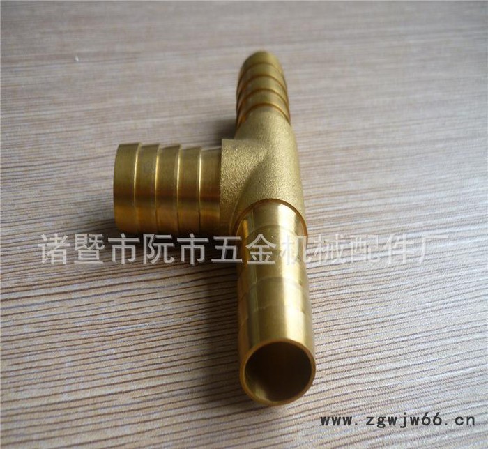 气动元件软管宝塔T型气管黄铜接头&Phi;6 8 10 12图3
