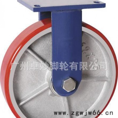3吨超重型双轮，12寸超重型聚氨酯双轮万向轮，重型脚轮