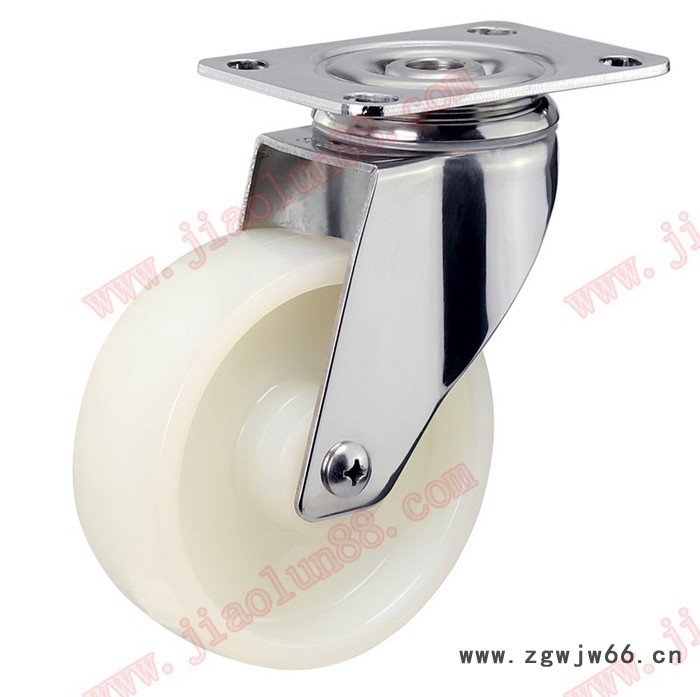 SUS304不锈钢脚轮|不锈钢尼龙轮万向轮|**304不锈钢脚轮生产厂家|不锈钢平板万向轮 不锈钢尼龙脚轮万向轮图3