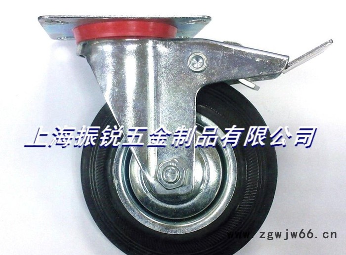 5寸欧式工业轮.5寸欧式万向轮.5寸欧款工业橡胶轮
