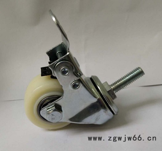 金钻轮 1.5寸 2寸 2.5寸 丝杆万向轮 丝杆固定轮 丝杆刹车轮图5