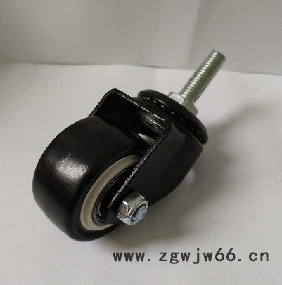 金钻轮 1.5寸 2寸 2.5寸 丝杆万向轮 丝杆固定轮 丝杆刹车轮图3