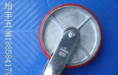 8寸铁心聚胺脂万向轮，工业轮重型轮手推车轮平板车轮脚轮轮子图2