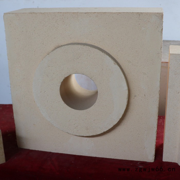 高铝烧嘴砖 高温窑锅炉燃烧喷嘴用高铝砖 规格尺寸定制 高铝燃烧口砖图5