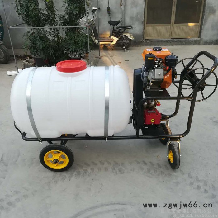 全自动高压喷管喷雾器 大马力植保打药机 金佳牌多喷嘴消毒喷雾器图7