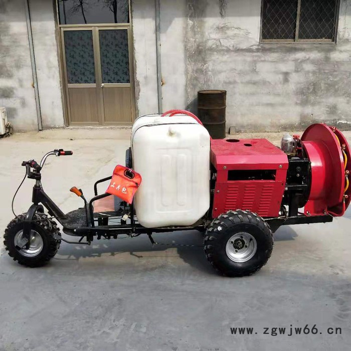 全自动高压喷管喷雾器 大马力植保打药机 金佳牌多喷嘴消毒喷雾器图3