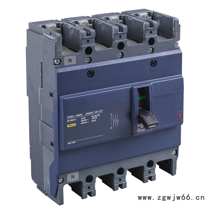 施耐德电动机保护塑壳断路器EZD100M3060MAN 3075 3080 EZD160M3100MAN 电动机断路器图4