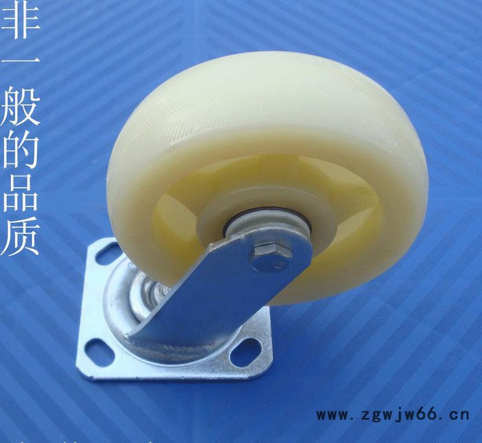 重型6寸尼龙大五星万向轮.4寸5寸8寸脚轮工业轮平板车轮推车轮图2