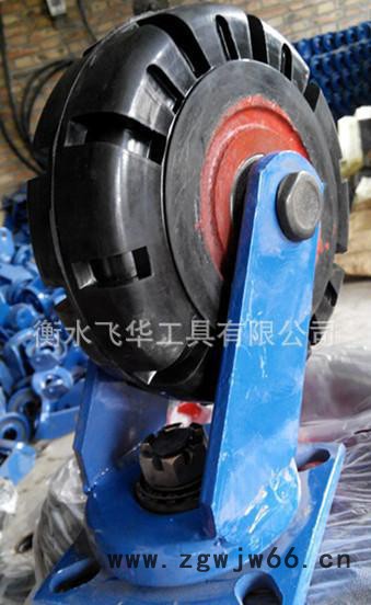 可加工定做  特重型橡胶脚轮 万向轮图2