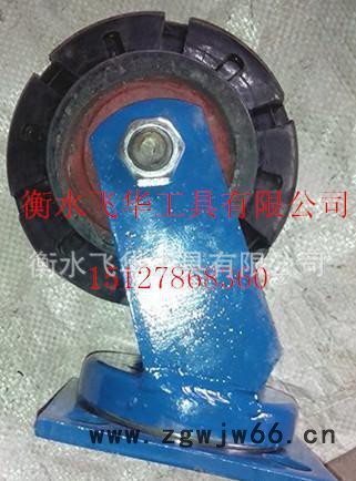可加工定做  特重型橡胶脚轮 万向轮图3
