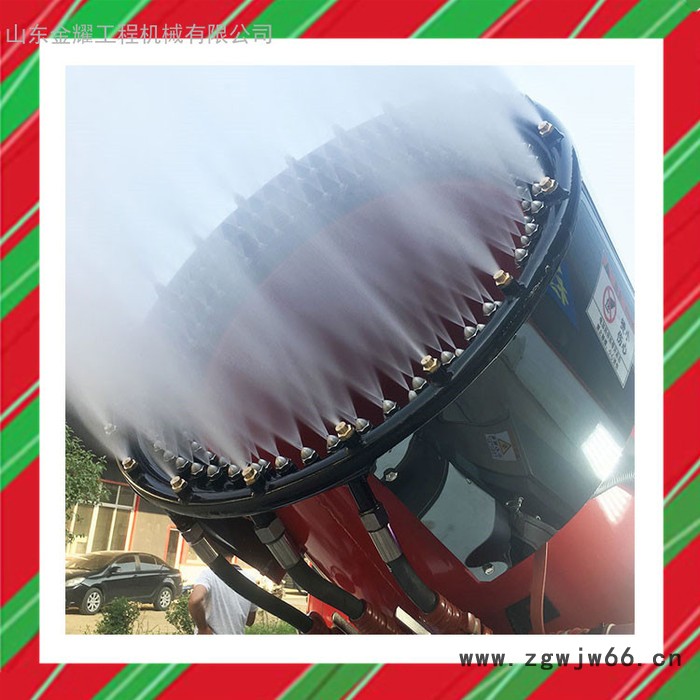 国产造雪机喷嘴多 人工造雪机产雪量高 多角度喷雪机 可移动造雪机设备图4