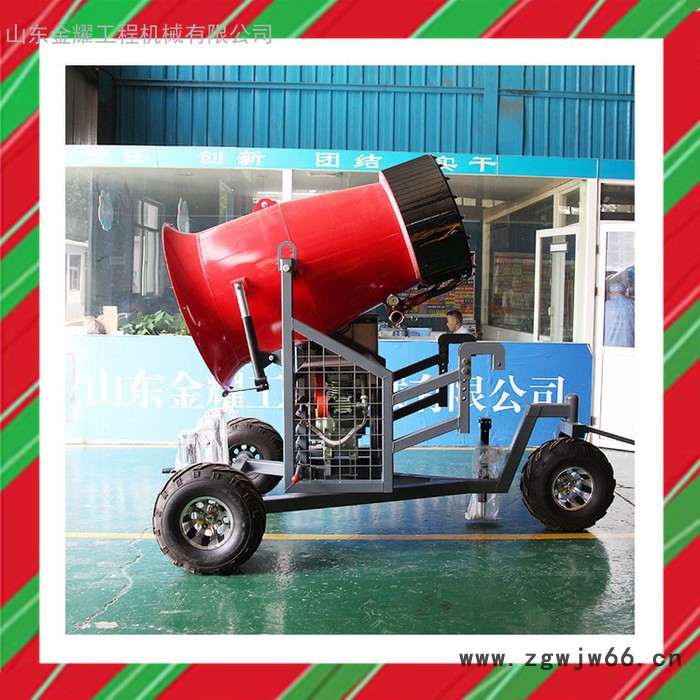 国产造雪机喷嘴多 人工造雪机产雪量高 多角度喷雪机 可移动造雪机设备图7