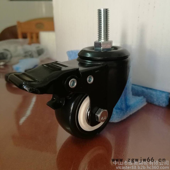 维奥金钻轮 2寸PU轮 2.5寸聚氨酯脚轮 万向轮子 2寸脚轮