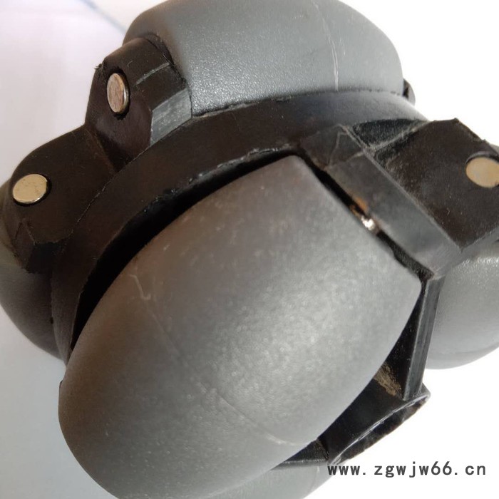 宁津正彤机械WE-03 直径82内径14 万向轮 定向轮 玻璃机械全向轮福来轮 算盘轮图3