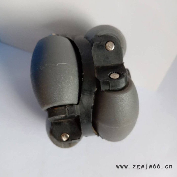 宁津正彤机械WE-03 直径82内径14 万向轮 定向轮 玻璃机械全向轮福来轮 算盘轮图2