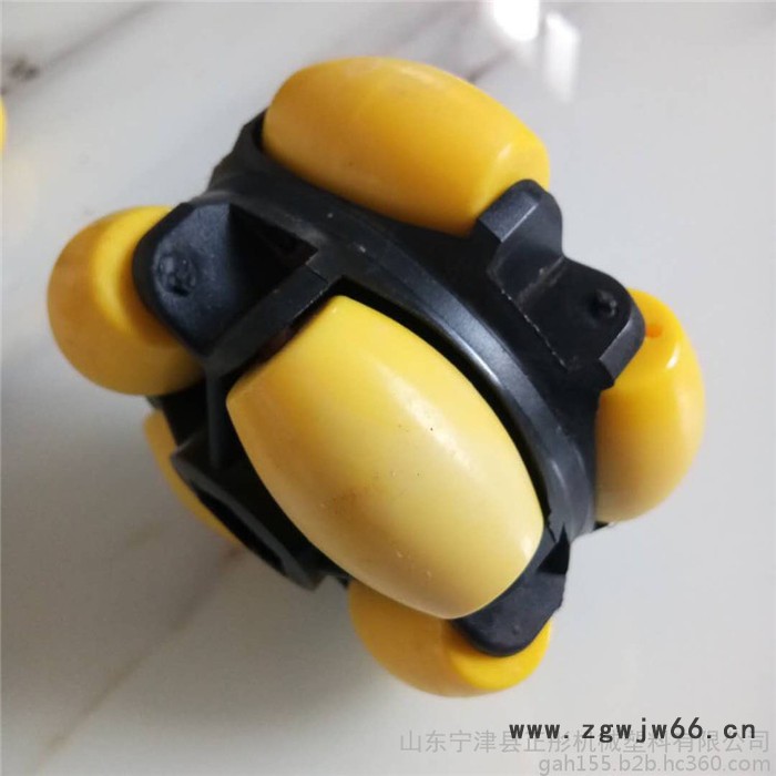 全向轮玻璃机械橡胶内孔25和20内六角尼龙福来轮万向轮直径100正彤机械2LH-100图2