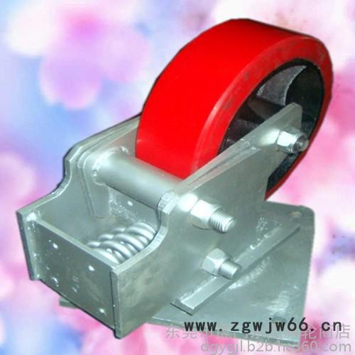 供应二手永固聚氨酯包胶轮万向轮图3