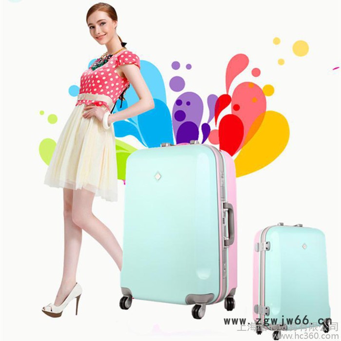 供应批发磨砂面20寸登机箱24寸铝款旅行箱拉杆箱包万向轮可一件代发 拉杆箱万向轮图2