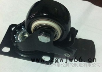 金钻轮 1.5寸 2寸 2.5寸 万向轮 固定轮 刹车轮 PVC单轮图4