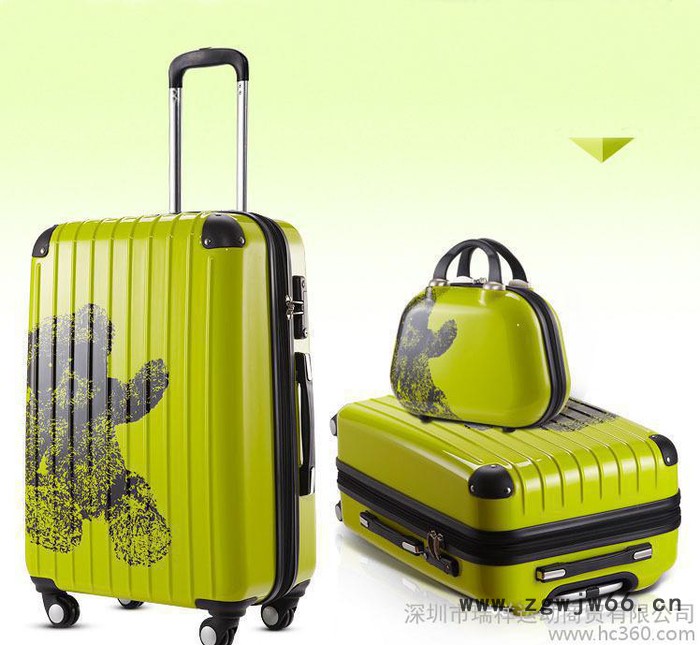 时尚LuLu 熊旅行箱万向轮行李箱 女扩展登机箱20寸24寸图3