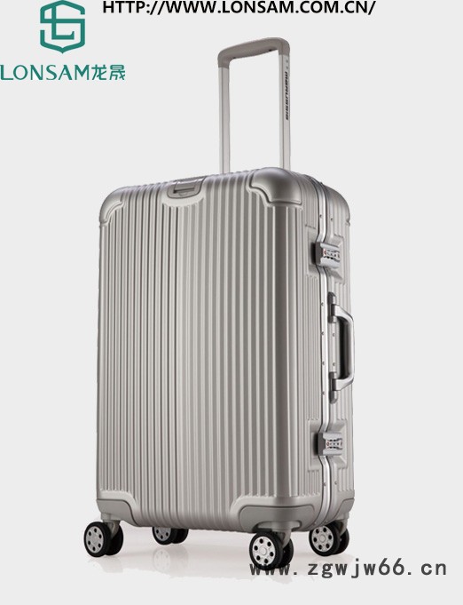 广东龙晟旅行用品GA8180pc拉杆箱男商务出差旅行箱女金银万向轮行李箱图4