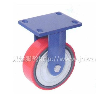 供应泉运脚轮6寸8寸10寸12寸14寸万向轮 平板车 脚轮 优利脚轮