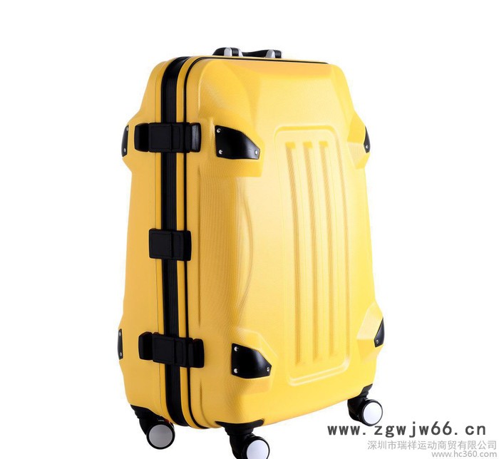 升级款变形金刚拉杆箱时尚铝框旅行箱20寸行李箱万向轮拉杆箱代图2