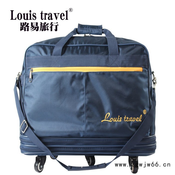 Louis travel超大容量158航空托运包万向轮行李箱折叠旅行箱搬家出国留学行李袋图7